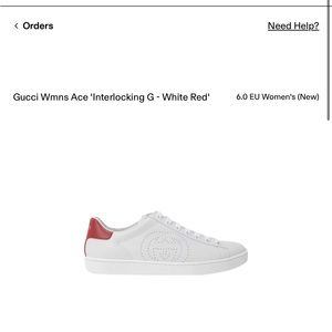 Gucci Interlocking Ace sneakers size 6 women’s
